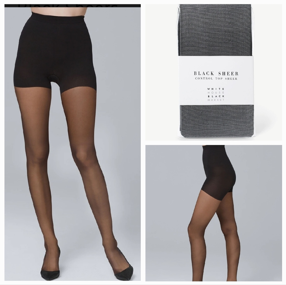 Black Sheer Hoisery - Picture 1 of 5